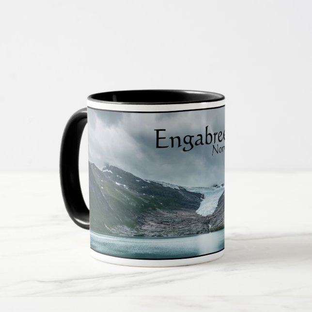 Svartisen Glacier Souvenir Mug (Front Left)