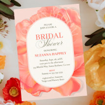 Petals Blush Florals Bridal Shower