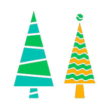 Snowy Fir Trees