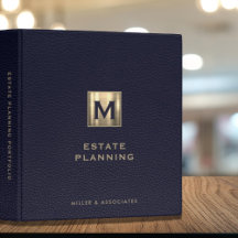 Modern Professional Portfolio Binders