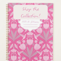 Hand drawn Pink Coquette Back to School supplies