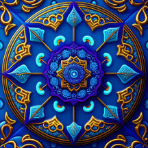 Arabic style wedding invitation