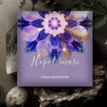 Floral Mandalas in Purples