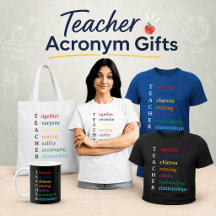 Teacher Appreciation Acronym