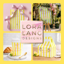 Ciao Bambina Yellow Lemon Baby Shower Collection