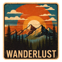 Wanderlust - Vintage Mountain Adventure