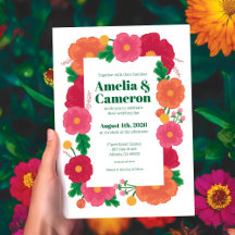Bold Blooms Wedding / Baby / Birthday