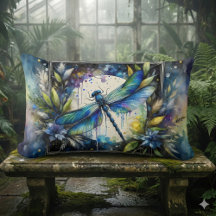 Blue Dragonfly Botanical Dreams