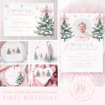 Winter Onderland First Birthday