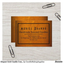 Gold Candle Making Supplies