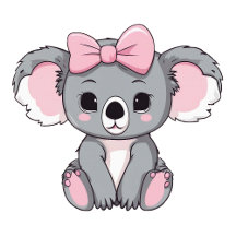 Pink Baby Koala Bear Collection