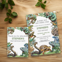 Reptile Snake Birthday Party 