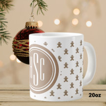 Gingerbread Man Iced Cookie Pattern
