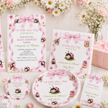Ladybug Baby Shower