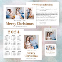 Modern Family Photo Christmas Card Suite
