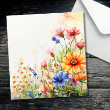 Floral Envelope Liner Collection