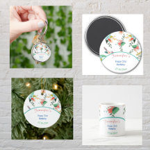 Colorful Floral 21st Birthday Gift