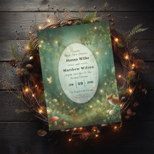 Emerald Green Enchanted Forest Wedding Suite