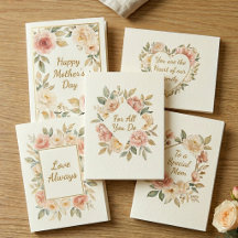 Mother’s Day Cards- Elegant & Personalized for Mom