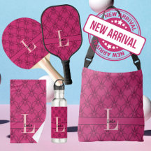Pink Hearts Pickleball/Ping Pong Team Gear