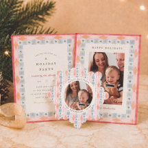 Modern Retro Colorful Christmas