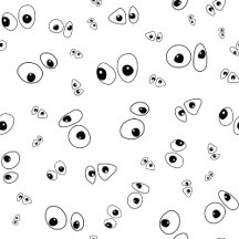 Spooky Googly eyes Cute Halloween