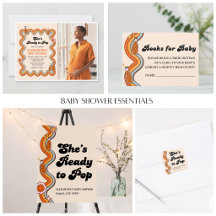 Groovy She's Ready to Pop Baby Shower | Retro 70s 