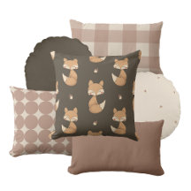 Woodland Fox & Acorn Pillow Capsule Collection