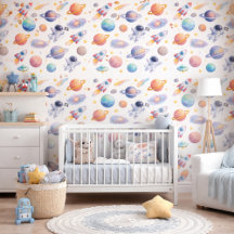Whimsical Kids Wallpaper and Playful Nursery Theme