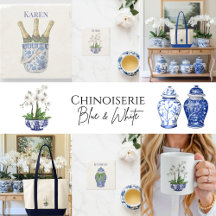 Chinoiserie Ginger Jars