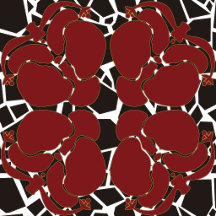 Caquinhos floral