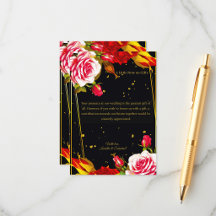 Midnight Rose & Gold
