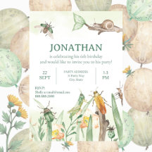 Whimsical Bugs Insects Birthday Party Supplies