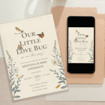 Wildflower Love Bug Baby Shower