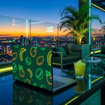 Neon Tropical Fruit Tech & Lifestyle Collection