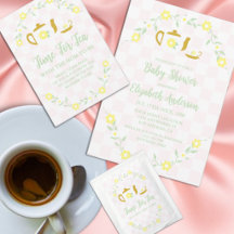 Tea Party Floral Baby Shower
