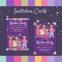 Slumber Birthday Party with Friends 