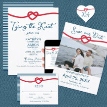 Tying the Knot Chic Nautical Wedding 
