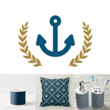 Navy Theme Home Decor