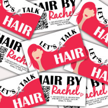 Let's Talk Hair Colorful Beauty Salon Collection