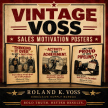 Vintage Voss | Sales Motivation Posters