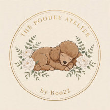 Bestseller kissing portraits – Girl Kissing Poodle