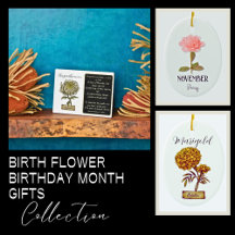 Birth Flower Birthday Month Gifts
