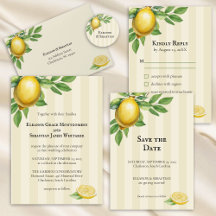 Rustic Lemon Orchard Wedding Suite