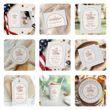 All American Baby 4th of July Baby Shower
