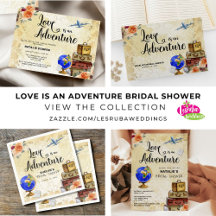 Traveling Love is an Adventure Bridal Shower