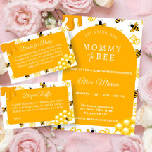 Honey Bee Baby Shower Mommy Bee Baby Shower