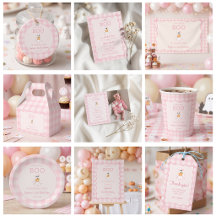 Cute Pink Ghost Halloween Birthday