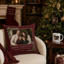 Burgundy & Ivory Heritage Christmas Collection