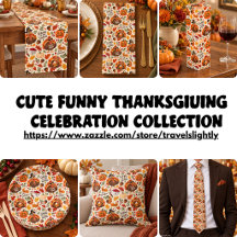 Cute Funny Thanksgiving Celebration Collection
